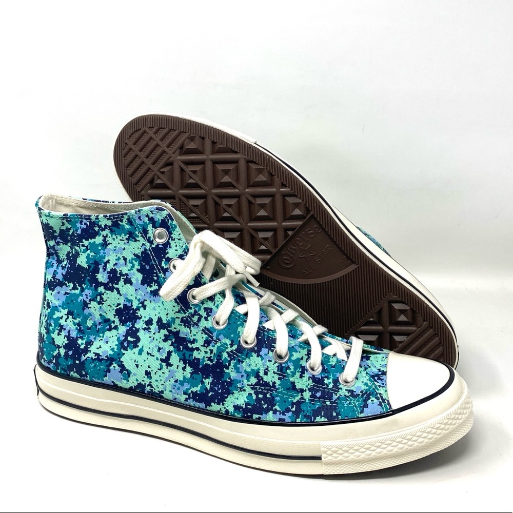 đź’–MEGA SALEđź’–Converse Chuck 70 Shoes Men's High Top Canvas Green Glow 170381C - Picture 9 of 10